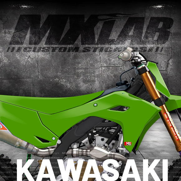 Kawasaki fond de plaque